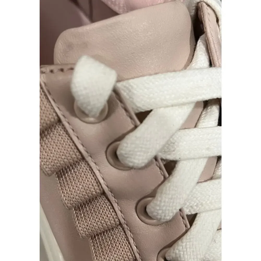 Tory Burch Sport Leather Ruffle Sneaker Size 8M